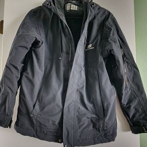 New Balance Black Men's Winter Jacket Size M